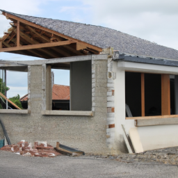 Extension de maison avec chambre d'amis La Possession